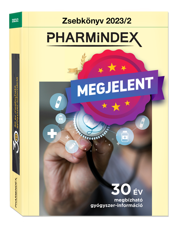 PHARMINDEX Zsebkönyv 2023/2 megjelent