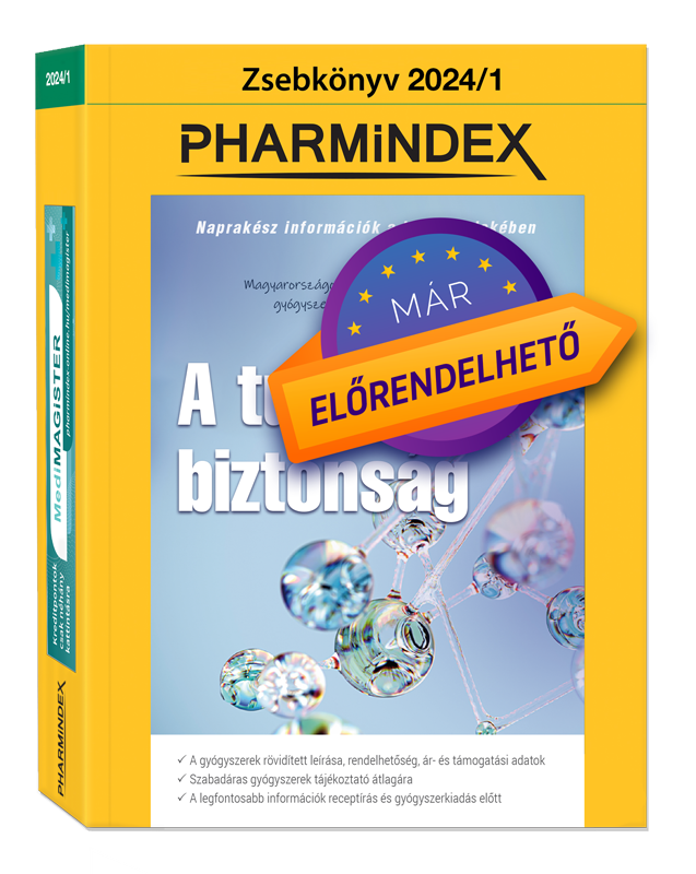 PHARMINDEX Zsebkönyv 2024/1 előrendelhető