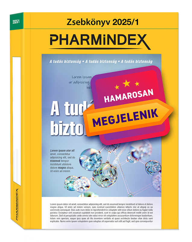 PHARMINDEX Zsebkönyv 2025/1 hamarosan