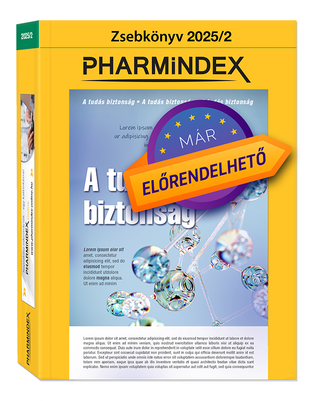 PHARMINDEX Zsebkönyv 2025/2 előrendelhető