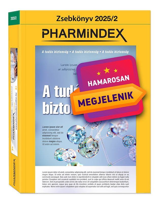PHARMINDEX Zsebkönyv 2025/2 hamarosan megjelenik!