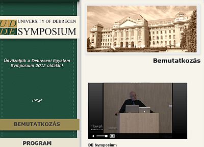 Ma: Debrecen University Symposium